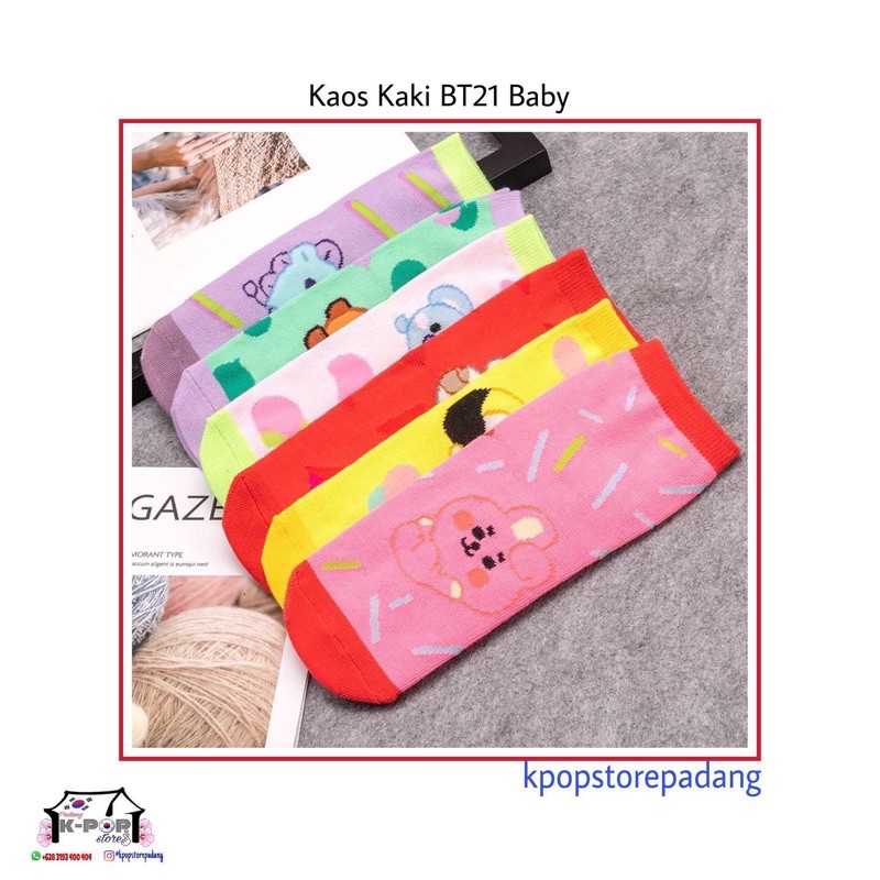 KAOS KAKI BT21 BTS