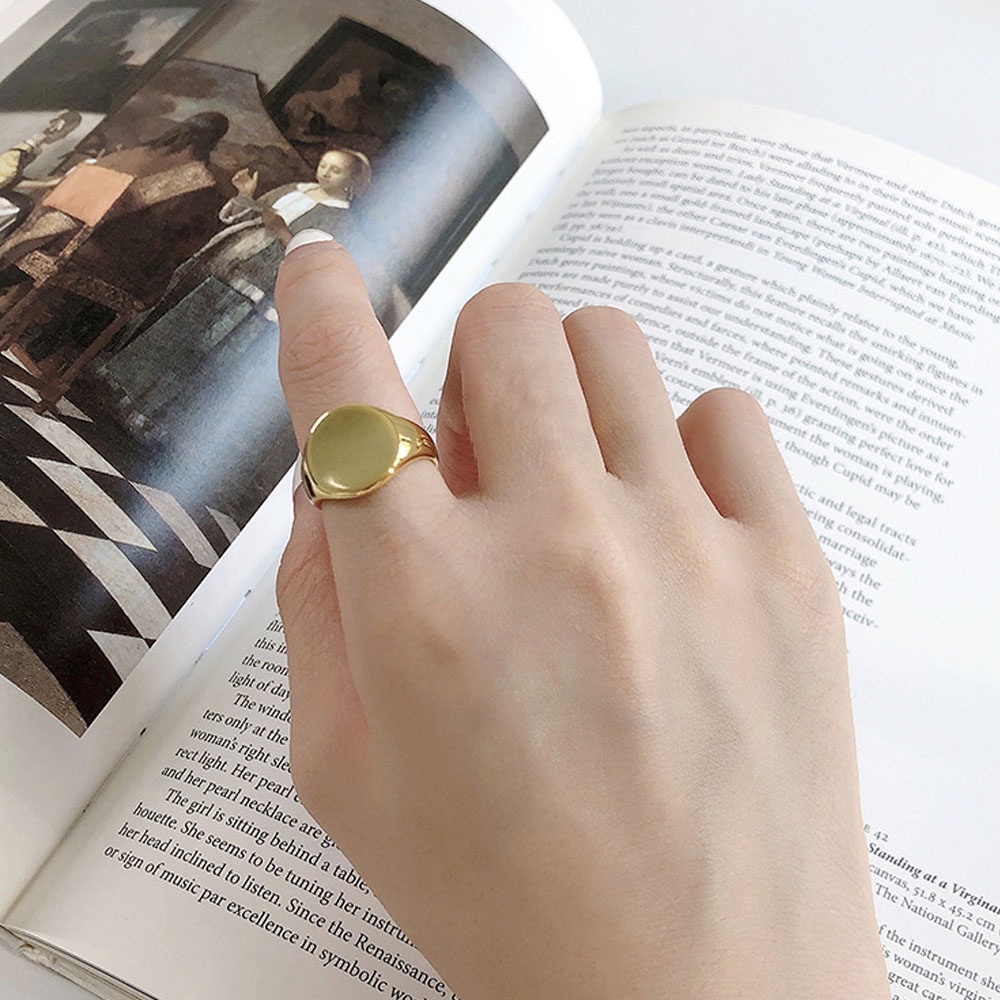 MXBEAUTY New Rings Personality Fashion Jewelry Finger Ring Women Gold Opening Forefinger Adult Adjustable Novelty Romantic Gift/Multicolor