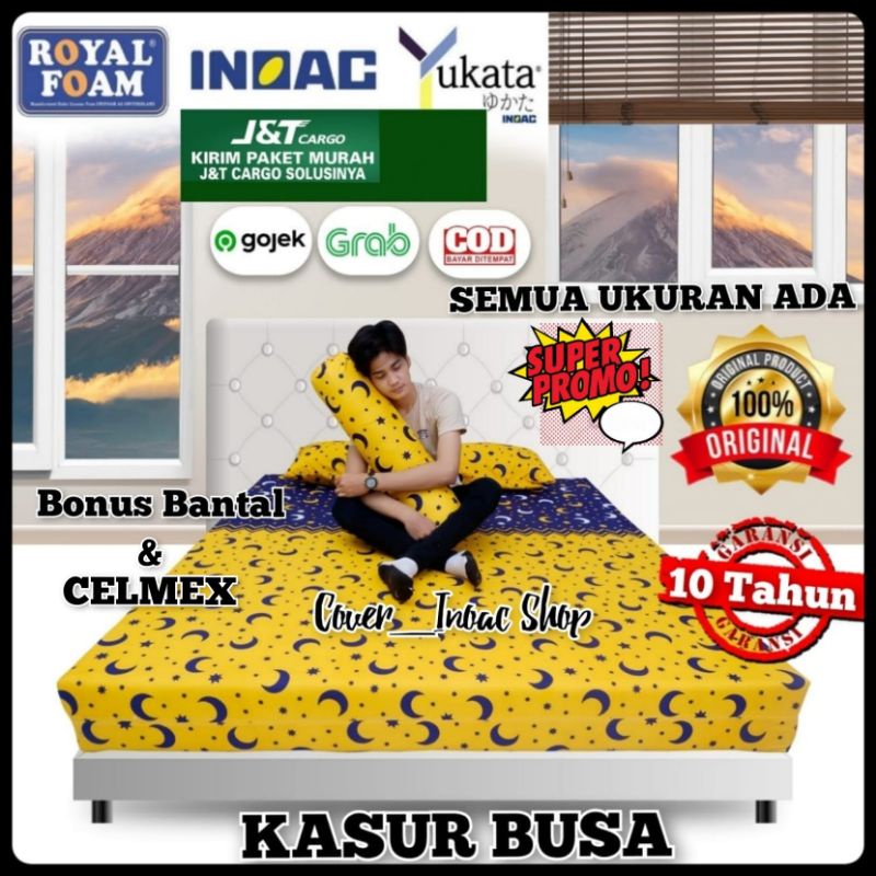 TERMURAH Kasur Busa Inoac Original Garansi 10 Tahun Anti Kempes No.1&amp;2 (200x180x20&amp;200x160x20)