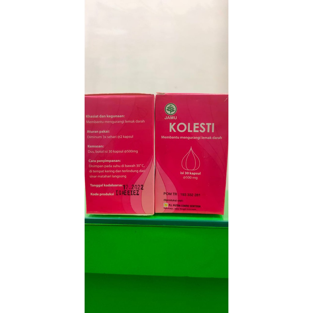 

Kolesti Capsul Obat Kolesterol