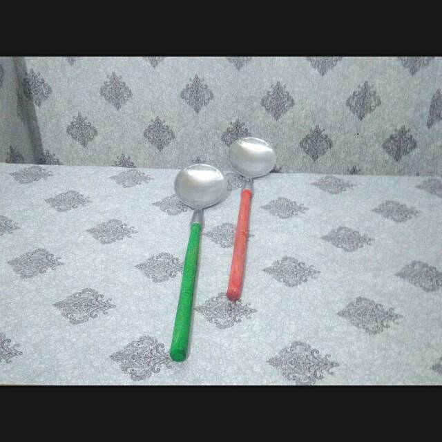 PROMO 2 Pcs Spatul cetakan bakwan / Cetakan ote - ote / Cetakan gorengan / Cetakan serbagun