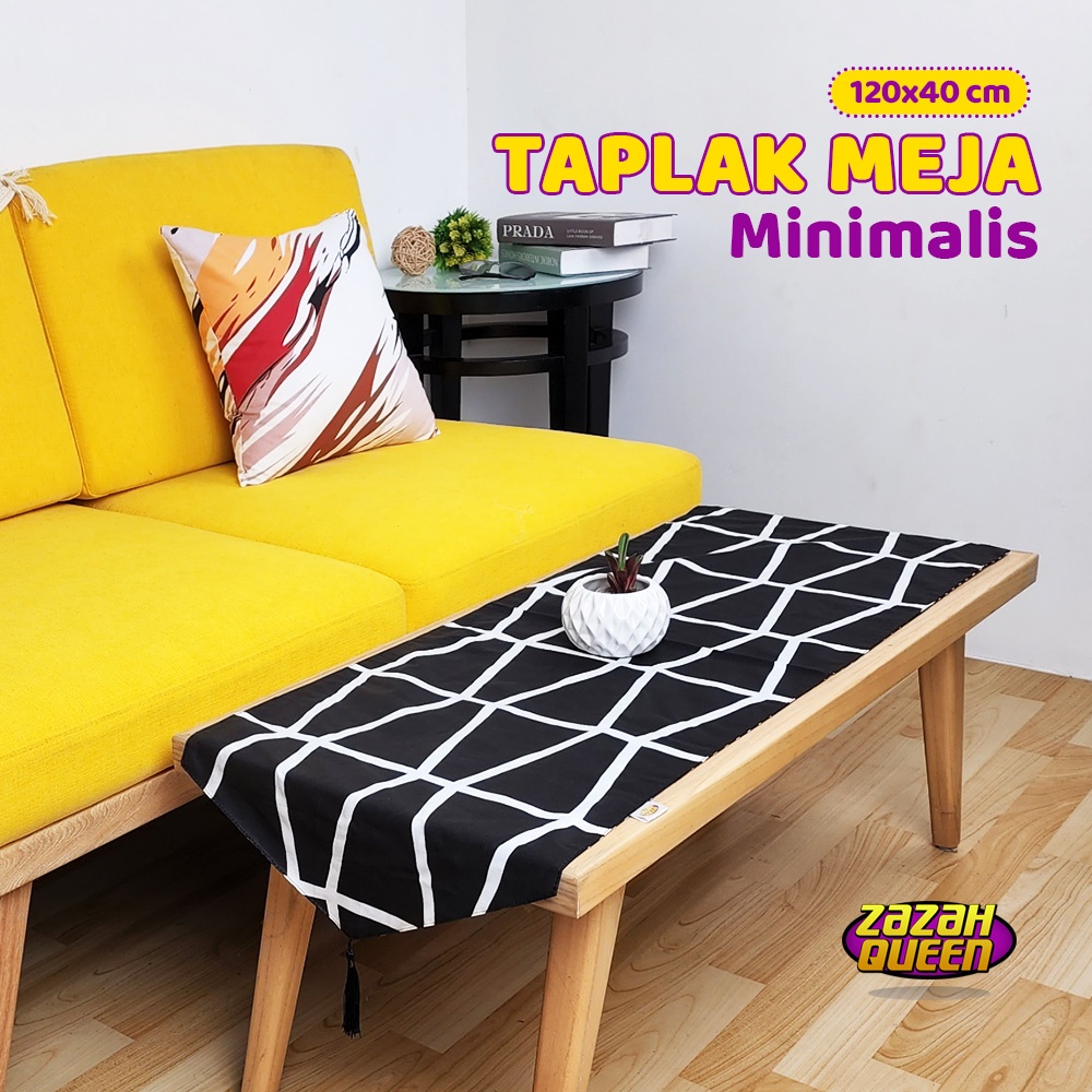 Taplak Meja Tamu Taplak Meja Motif Minimalis - TM19