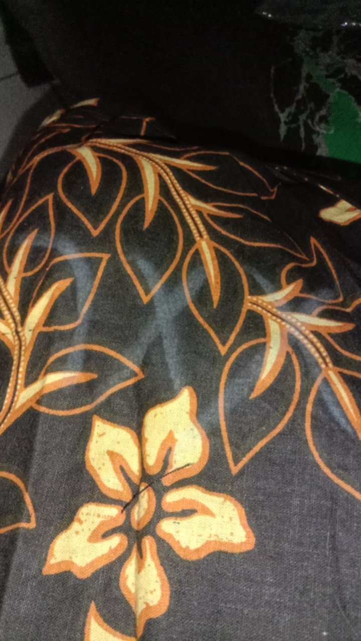 Maura Couple - Sania Ruffle Batik Couple Ori Ndoro Jowi Dnt Garansi