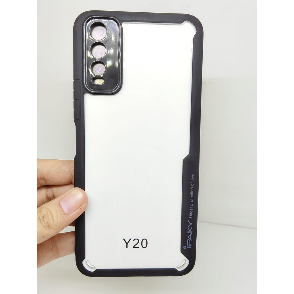 Anti Shock Vivo Y20 Y20i 6.51 inch Acrylic Clear Case Vivo Y20s Mika Drop Resistan