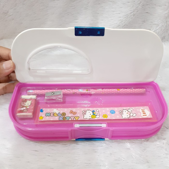 

Berkualitas Tempat Pensil Magnet Pencil Cas + Isi Kotak Pengsil Anak Murah Limited