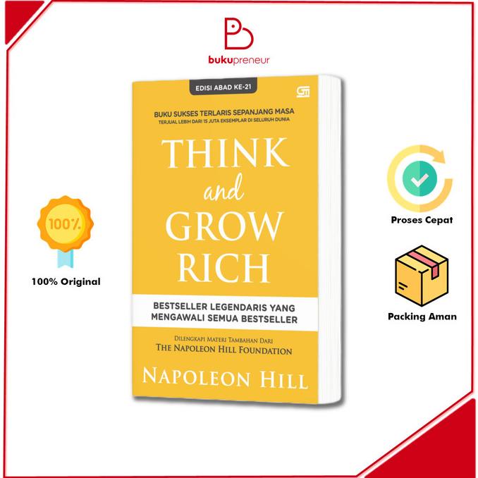

Buku Think And Grow Rich - Napoleon Hill
