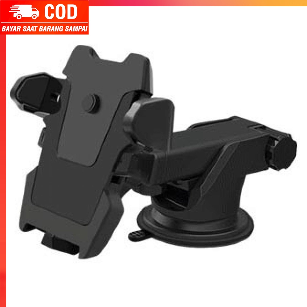 (100% BARANG ORI) Taffware Car Holder for Smartphone with Suction Cup - T003