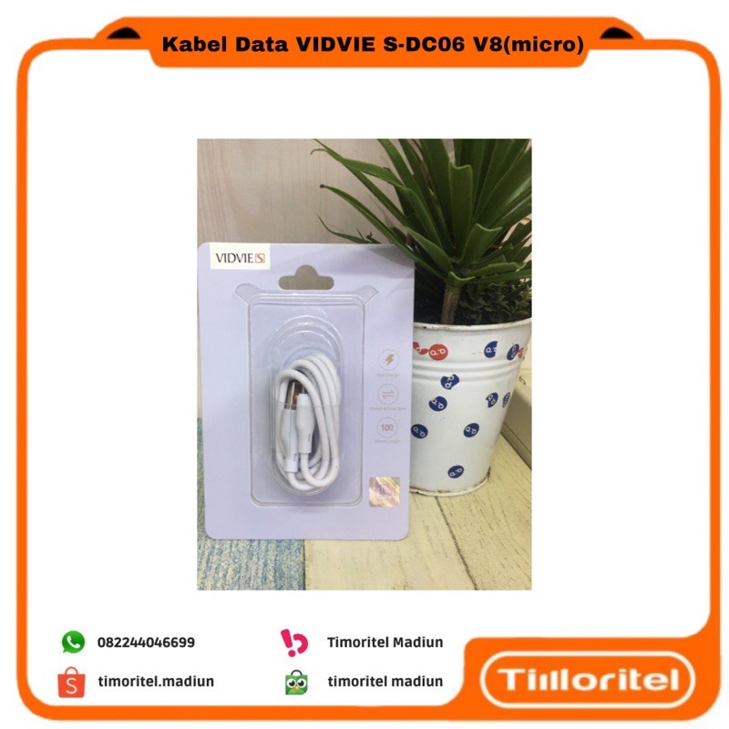 KABEL DATA VIDVIE S-DC06 V8 white