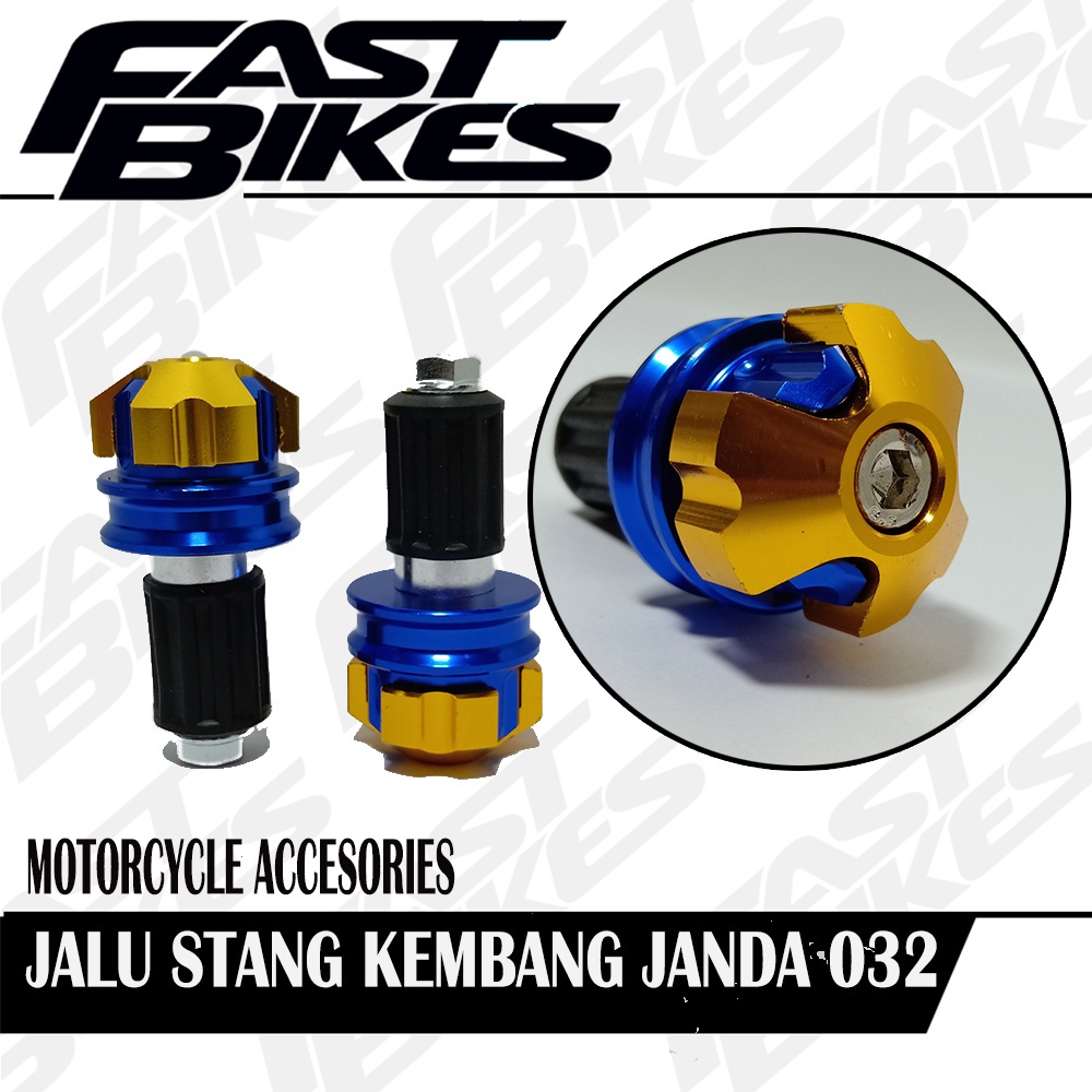 JALU STANG BANDUL KEMBANG MODEL TWOTONE 2TONE GOLD BLUE 032 motor