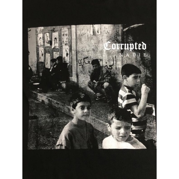 Kaos musik band punk/ Corrupted | Nadie
