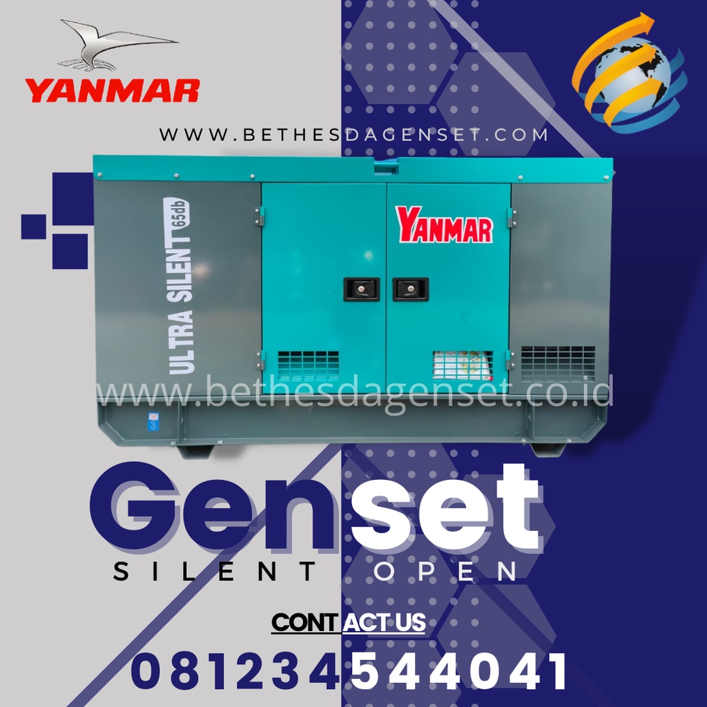 Genset 20 Kva Yanmar Ultra SIlent