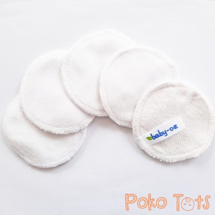 Baby Oz Reusable Cotton Pad Pads Pengganti Kapas Pembersih Wajah Bisa Dicuci Ulang Cottonpad Bulat Kapas Kain Make Up Cuci Ulang