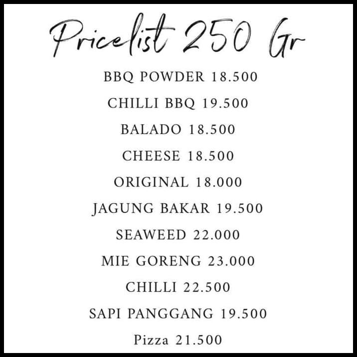 

Terbaru Bbq Pedas (Chilli Bbq) 250 Gram