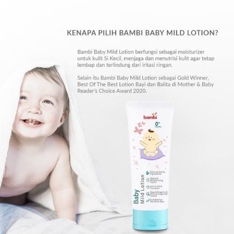 Bambi Baby Mild Lotion 100ml