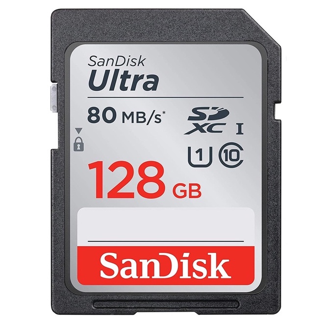 Kartu memori card Sandisk Ultra SDXC UHS-I Card / SD Card Class 10 80MBps - 32GB 64GB 128GB 100% ORI-7