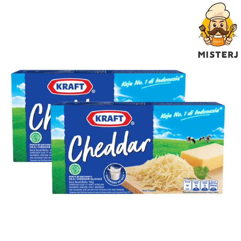 Jual Keju Kraft Cheddar 165 Gr / Kraft Cheddar 165 Gr Indonesia|Shopee ...