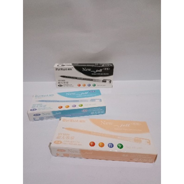 

dNoura SELUSIN ( 12 PCS ) New Gel Pulpen Zuixua 0.4 mm Gel Pen Zuixua / Van-Art 0.4mm