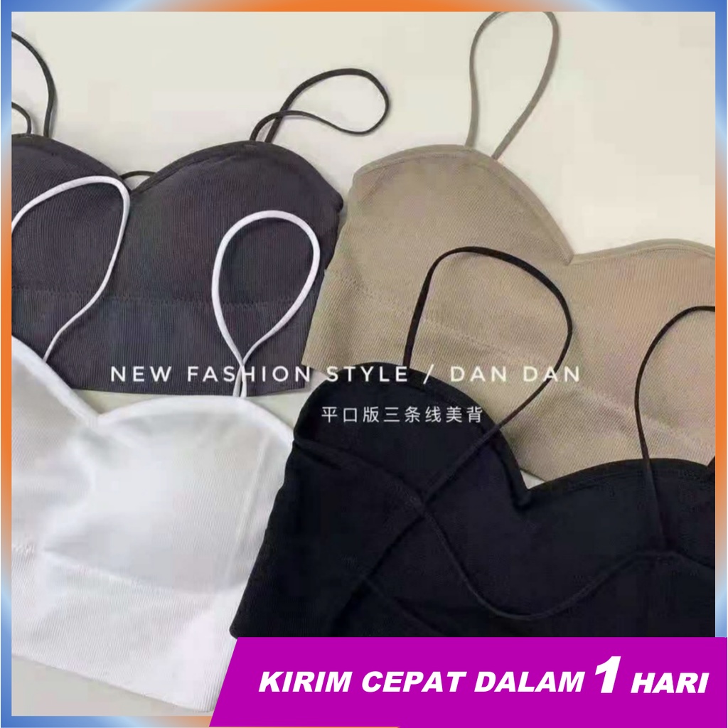 ZEXI Bra sport / bra wanita / bra wanita kore / Fashion Korean Style Bra tanpa kawat