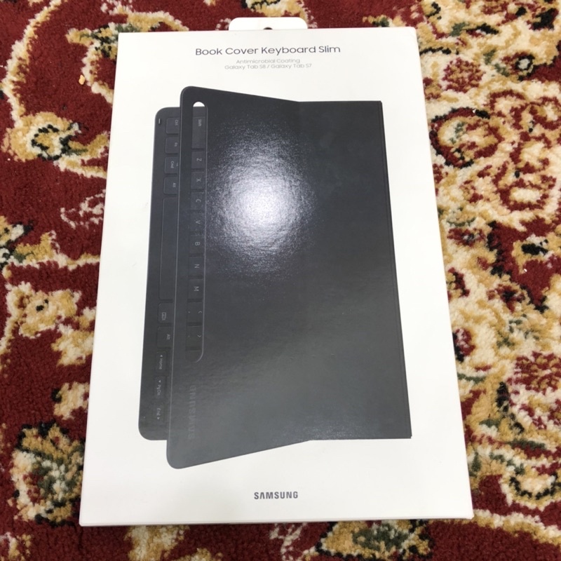 Book Cover Keyboard Tab S7 plus | S8 plus Ori