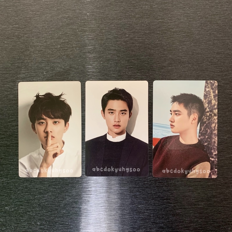 PHOTOCARD PC EXO SG 2015, SG 2016, SG 2017 D.O. KYUNGSOO OFFICIAL