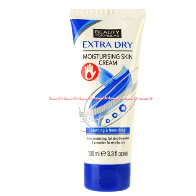 Beauty Extra Dry 100ml Moisturising Skin Cream Krim Untuk Kulit Kering Handbody Ekstra Dray Sppthing &amp; Nourishing Beauty Formulas