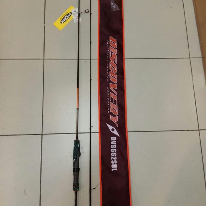 New Sale Storm Discovery Dvs662Sul 1-4 Lb Ultra Light Rod Joran
