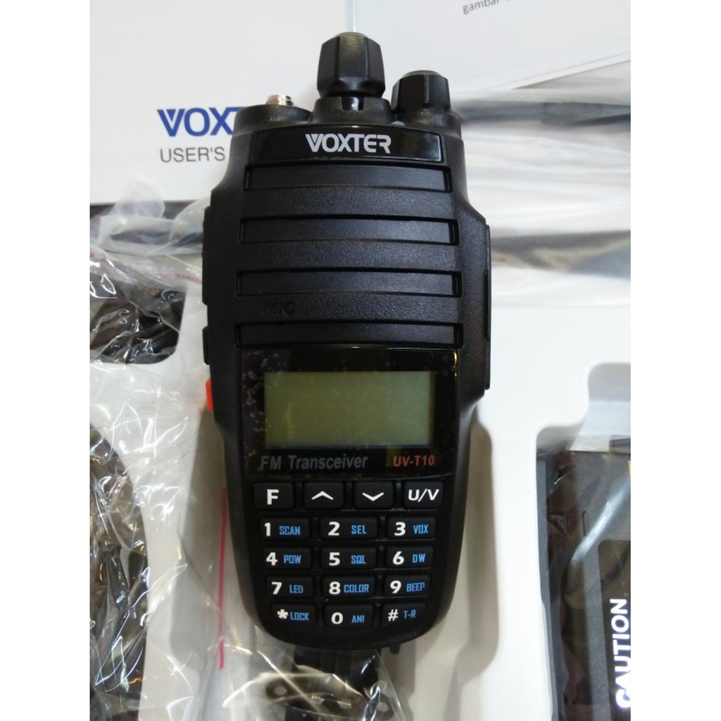 Dijual HT VOXTER T10 DUALBAND 10WATT GARANSI RESMI Berkualitas