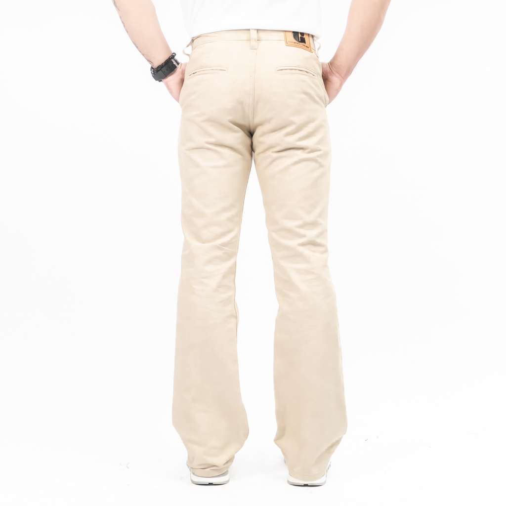 Gizmo Celana Chino Cutbray Cream