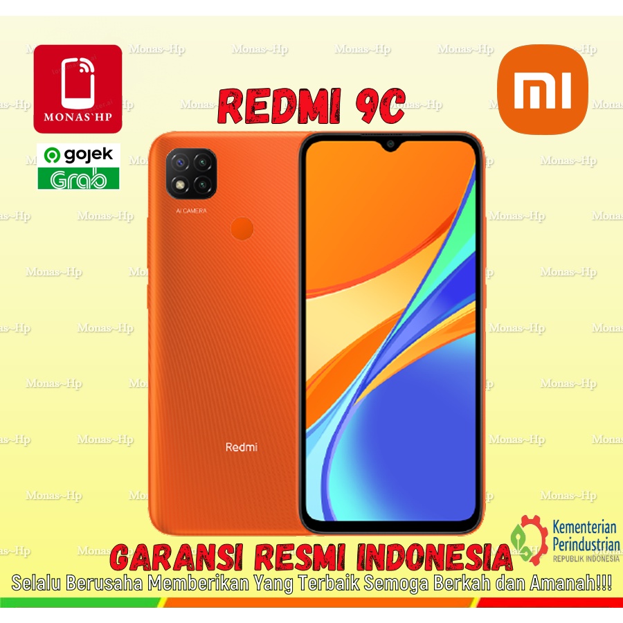 REDMI 9C (4GB+64GB) - GARANSI RESMI-0