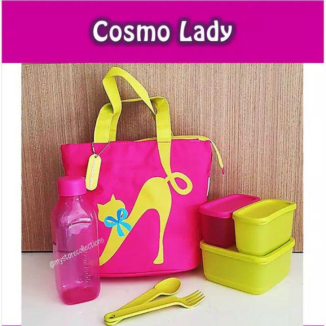 Cosmo Lady Set (bekal Makan) Tupwr