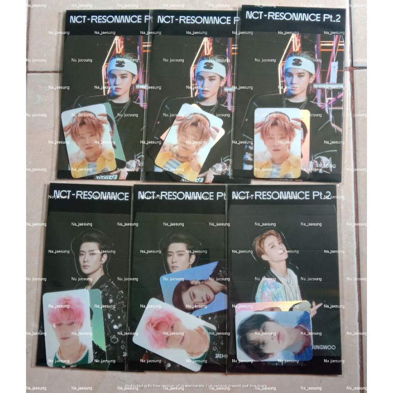 [READY STOCK] NCT HOLO STANDEE LENTICULAR PHOTOCARD TAEYONG/JAEHYUN/JUNGWOO/WINWIN/MARK/YANGYANG