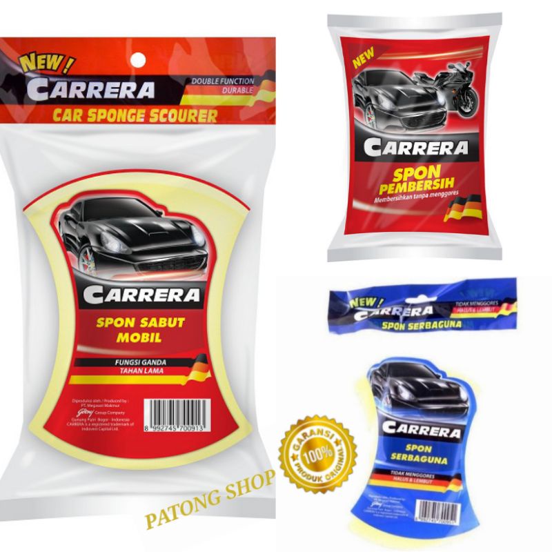 CARRERA Spon Serbaguna / Busa Cuci Mobil / Motor / Peralatan Rumah