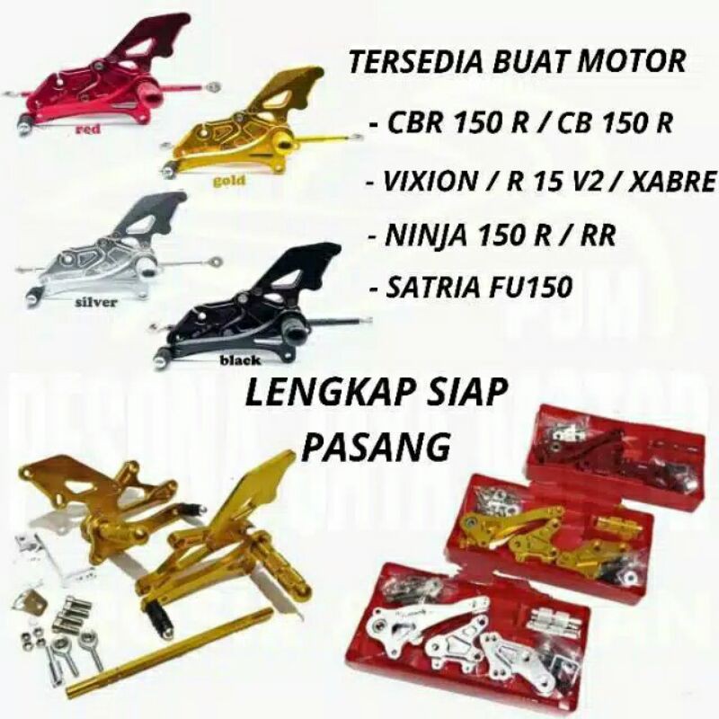 Mud Guard Universal Semua motor bisa pasang Motor Sport :  Vixion / Byson/ Verza / CB150 / Tiger / M