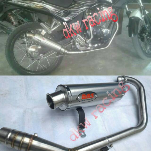 Knalpot racing custom dbs for Yamaha Scorpio