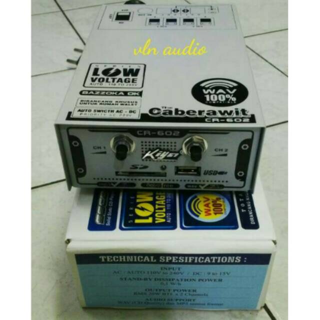 ampli walet CABE RAWIT CR-602