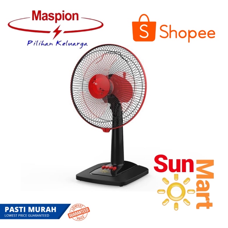 TERMURAH!! Kipas Angin Maspion EX 307 / Kipas Meja Maspion 12 inch Original