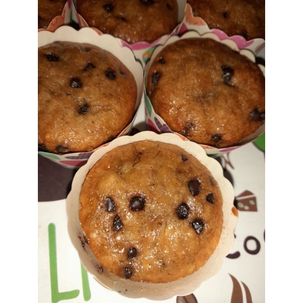 

banana choco muffin