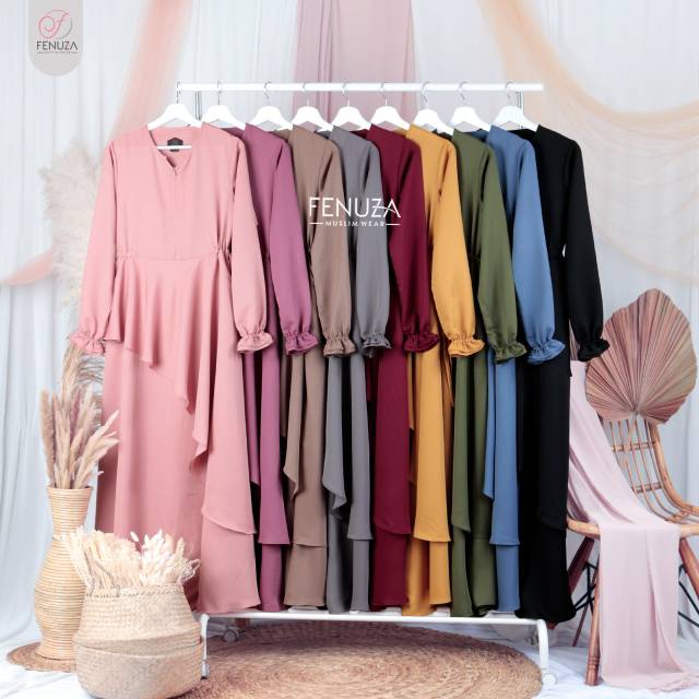 OPEN PO GAMIS BUSUI KEISHA DRESS FENUZA