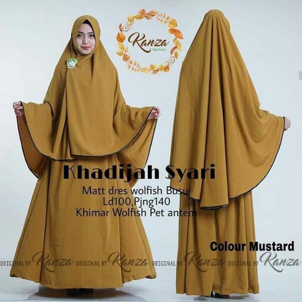 BAJU GAMIS KHADIJAH SYARI