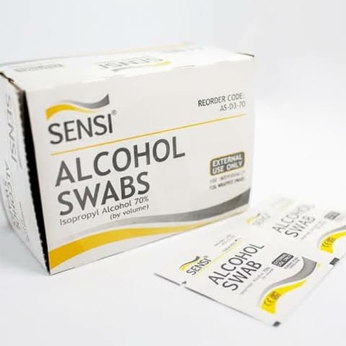 Sensi Alcohol Swabs / Tissue Alkohol / Alcohol Swab