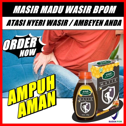 

MASIR ALWADEY Obat wasir ambeyen bab darah paling ampuh penghilang benjolan ambeien Original BPOM