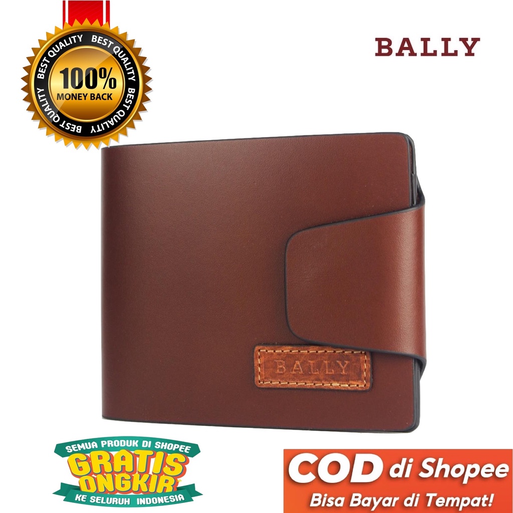 TOKOKOE - Dompet Pria model Tidur bahan Kulit Premium Dompet Lipat - BAL 023-2347 Brown