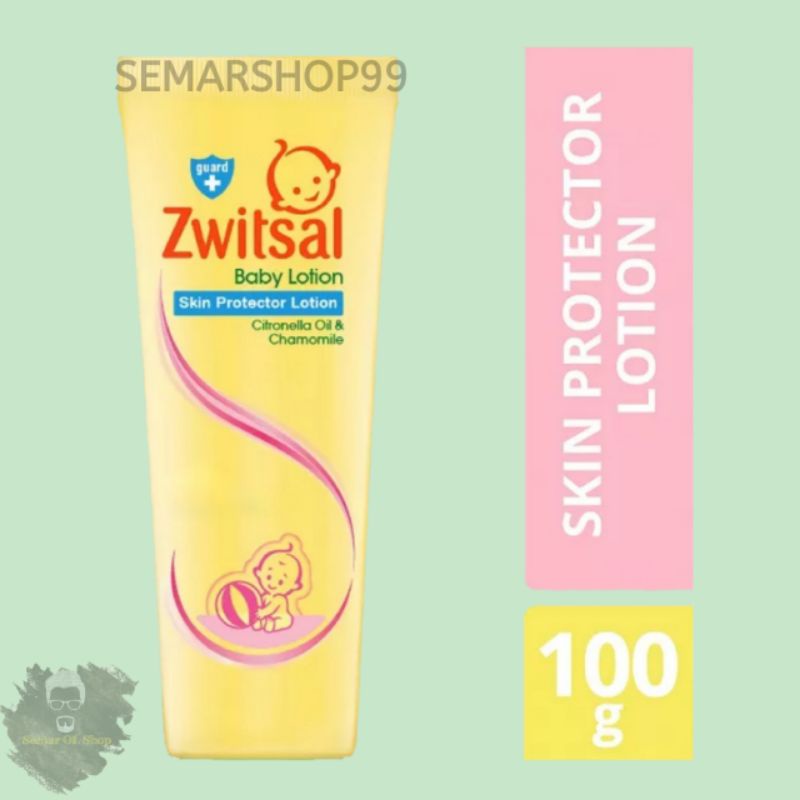 Zwitsal Baby Skin Protector Lotion Citronella &amp; Chamomile Tube 100 ml