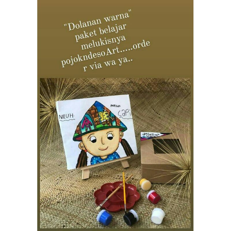 

paket belajar melukis