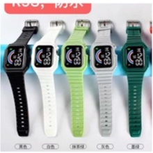 JAM TANGAN PRIA WANITA STRAP RUBBER LED R9S