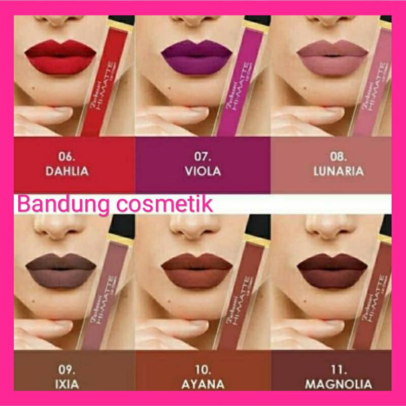 Purbasari Hi-Matte LipCream.