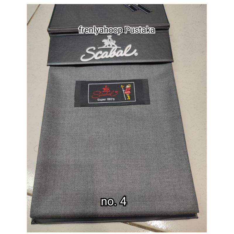 Kain stelan jas super wool 180's Scabal London / Bahan stelan Jas_Blazer pure wool Scabal