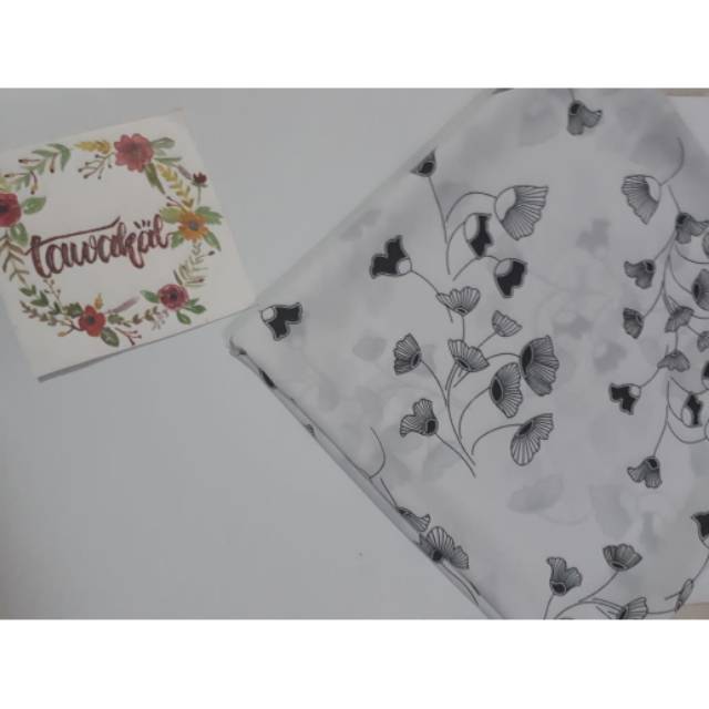 HIJAB SEGI EMPAT WOLFIS MOTIF 150X150