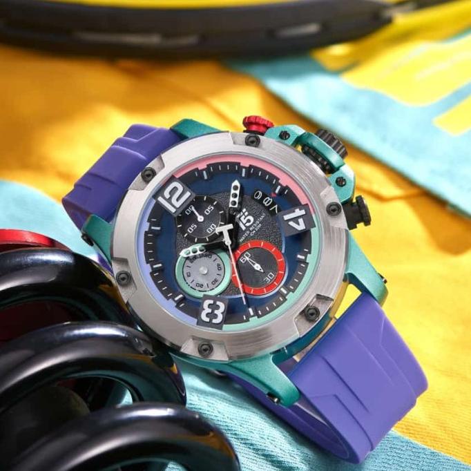 Jam Tangan Fashion Pria T5 H3885G Original Free Box Barinasstore