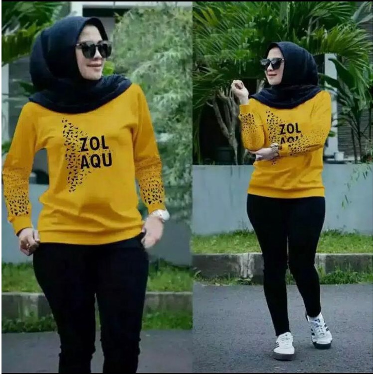 BAJU ZOLAQU /SWEATER ZOLAQU (COD) BAJU WANITA LENGAN PANJANG/ATASAN WANITA TERBARU 202